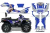 Can Am Outlander MAX 500 / 650 / 800 ATV Graphic Kit - 2006-2012 T Bomber Blue