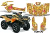 Can Am Outlander XMR 800R ATV Custom Graphic Kit - 2006-2012