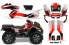 Can Am Outlander XMR 800R ATV Graphic Kit - 2006-2012 Carbon X Red