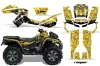 Can Am Outlander XMR 800R ATV Graphic Kit - 2006-2012 Reaper Yellow