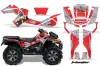 Can Am Outlander XMR 800R ATV Graphic Kit - 2006-2012 T Bomber Red