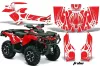 Can Am Outlander XT / DPS / SST ATV Graphic Kit - 2013-2016 Tribe Red