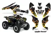 Can Am Renegade 500 / 800 / 1000 ATV Graphic Kit - All Years Motorhead Black