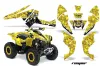 Can Am Renegade 500x/r / 800x/r ATV Graphic Kit - All Years Reaper Yellow