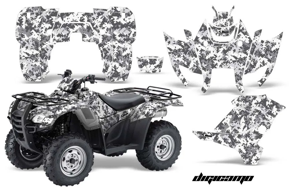 Honda Rancher AT ATV Custom Graphic Kit - 2007-2013