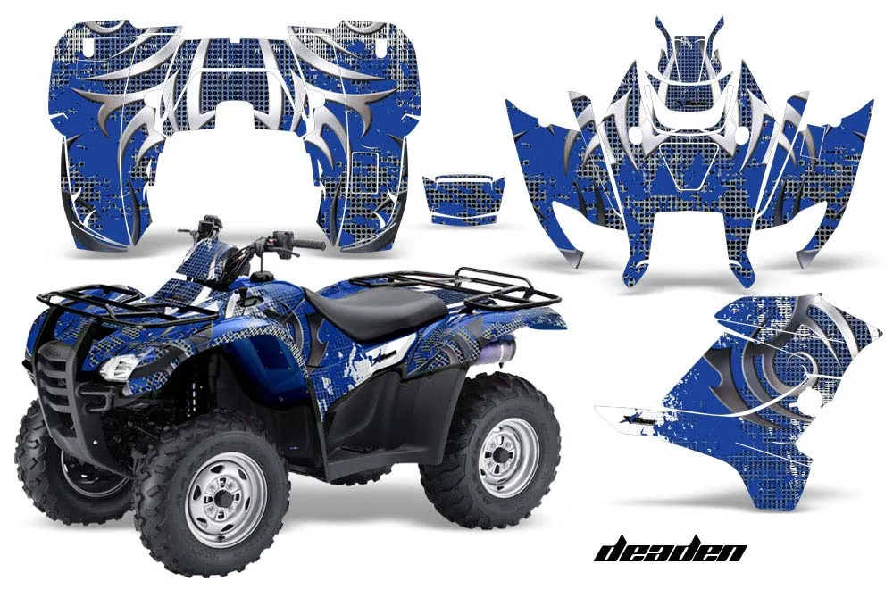 Honda Rancher AT ATV Graphic Kit - 2007-2013 Deaden Blue