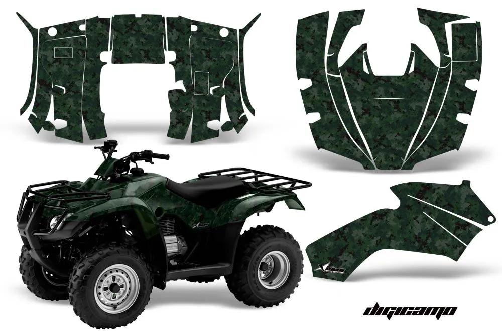 Honda Recon ES Fourtrax ATV Graphic Kit - 2005-2018 Digicamo Green