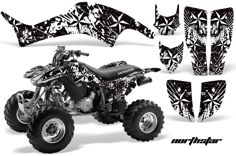 Honda TRX 400EX ATV Graphic Kit - 1999-2007 Northstar White