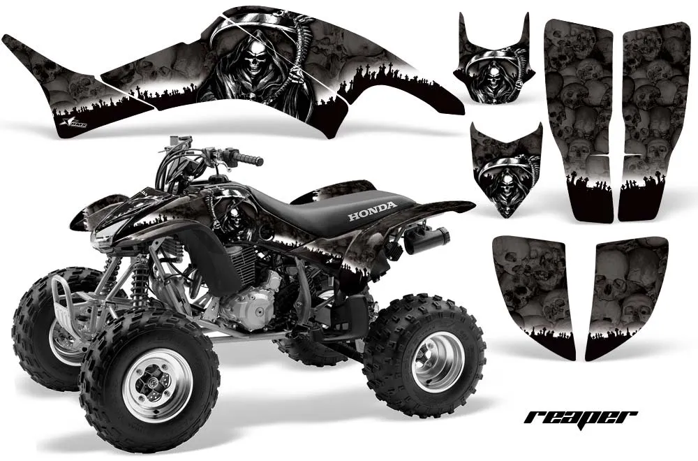 Honda TRX 400EX ATV Graphic Kit - 1999-2007 Reaper Black