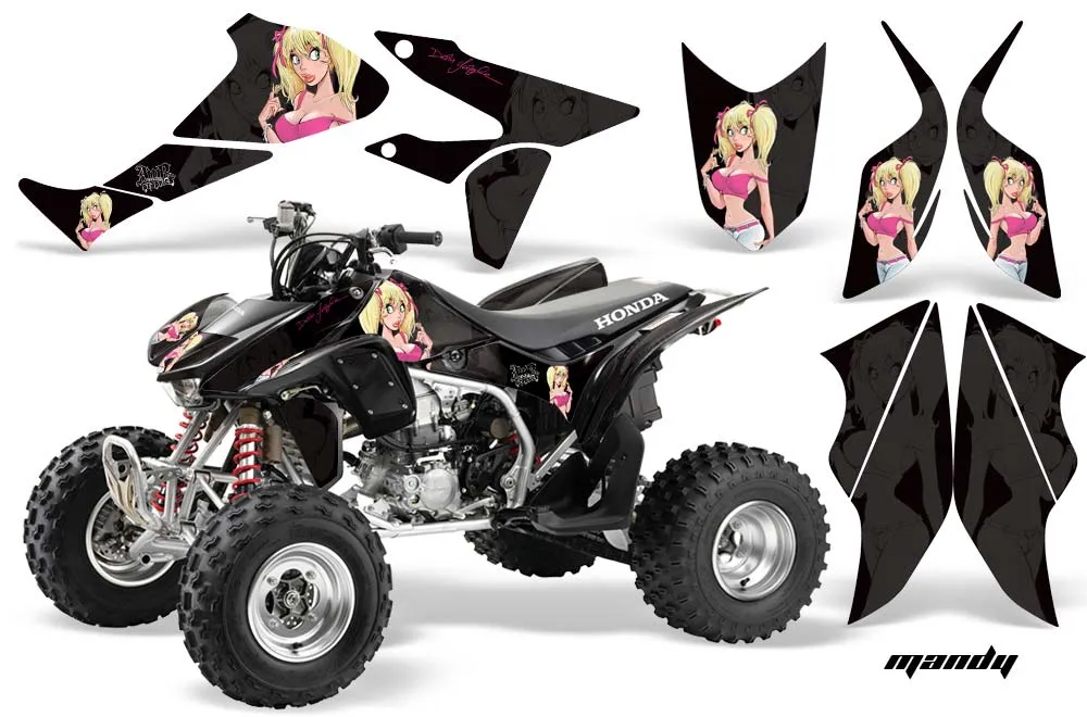 Honda TRX 450R ATV Graphic Kit - 2004-2016 Mandy Pink
