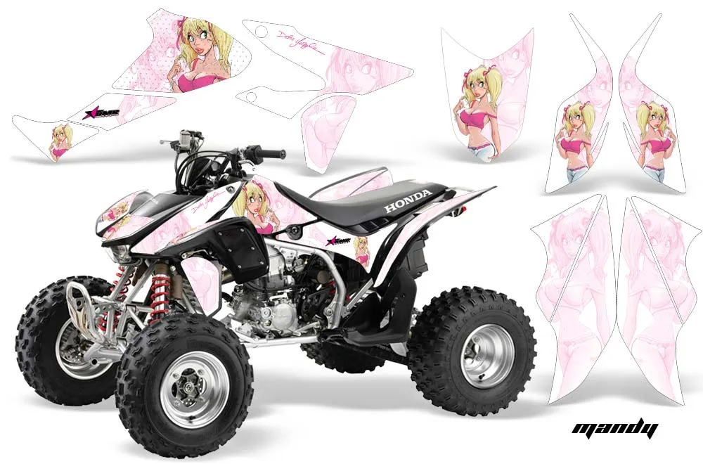 Honda TRX 450R ATV Graphic Kit - 2004-2016 Mandy Pink