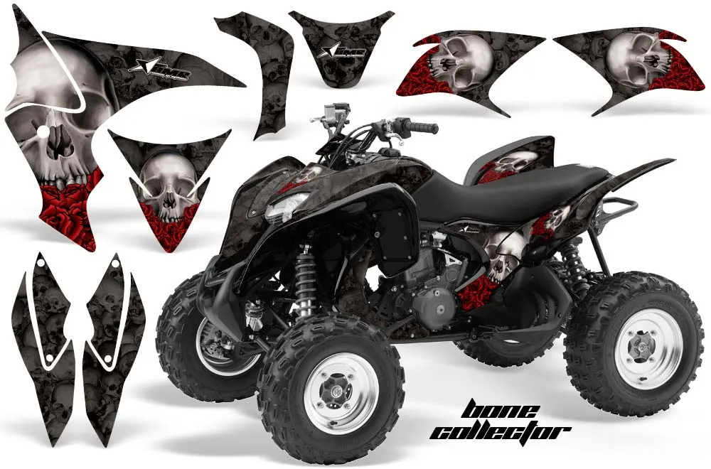 Honda TRX 700 XX ATV Graphic Kit - 2008-2015 Bone Collector Black