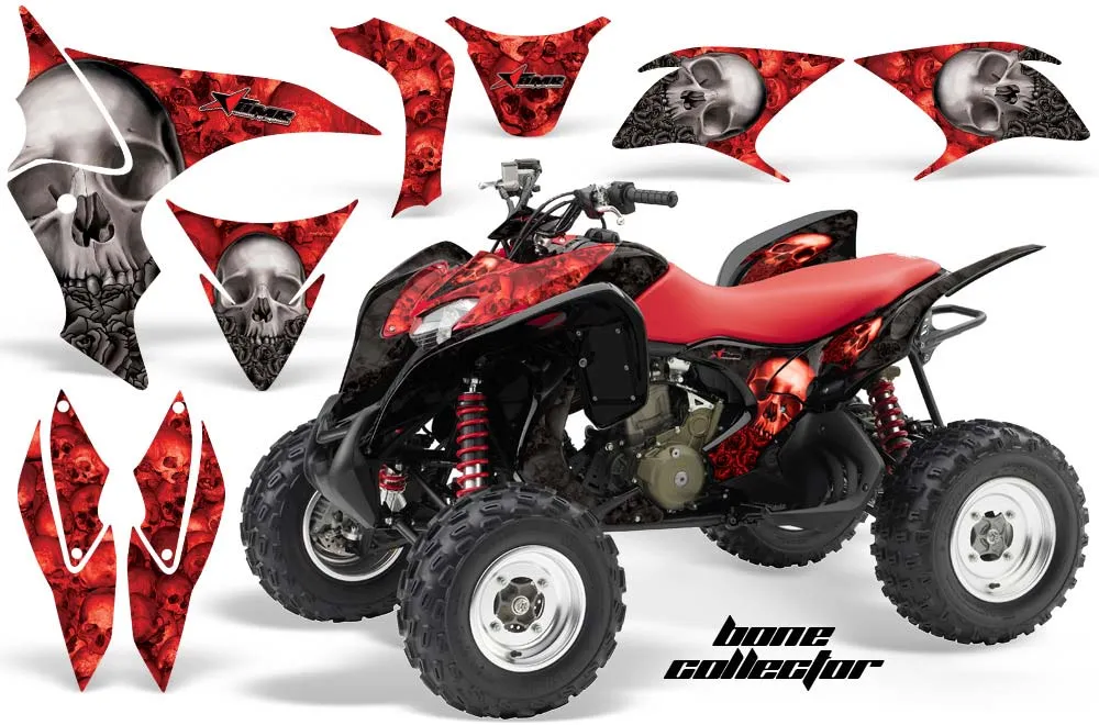 Honda TRX 700 XX ATV Graphic Kit - 2008-2015 Bone Collector Red