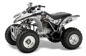 Honda TRX 250EX / 250X ATV Graphic Kit - 2002-2005 Mad Hatter White