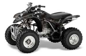 Honda TRX 250EX / 250X ATV Graphic Kit - 2002-2005 Reaper Black