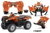 Honda Rancher AT ATV Graphic Kit - 2007-2013 Reaper Orange