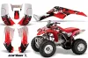Honda TRX 250EX / 250X ATV Graphic Kit - 2002-2005 Carbon X Red