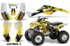 Honda TRX 250EX / 250X ATV Graphic Kit - 2002-2005 Carbon X Yellow