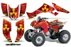 Honda TRX 300EX ATV Graphic Kit - 2007-2013 Meltdown Red