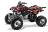 Honda TRX 400EX ATV Graphic Kit - 1999-2007 Reaper Red