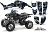 Honda TRX 400EX ATV Graphic Kit - 1999-2007 Silver Star - Silverhaze Blue