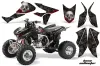 Honda TRX 450R ATV Graphic Kit - 2004-2016 Bone Collector Black