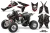 Honda TRX 450R ATV Graphic Kit - 2004-2016 Bone Collector Silver