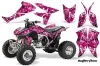Honda TRX 450R ATV Graphic Kit - 2004-2016 Butterfly White