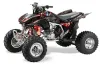 Honda TRX 450R ATV Graphic Kit - 2004-2016 Mad Hatter Black