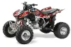 Honda TRX 450R ATV Graphic Kit - 2004-2016 Mad Hatter Red