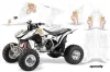 Honda TRX 450R ATV Graphic Kit - 2004-2016 Mandy White