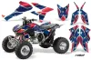 Honda TRX 450R ATV Graphic Kit - 2004-2016 Rebel Red