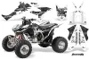 Honda TRX 450R ATV Graphic Kit - 2004-2016 Toxicity Black