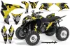 Honda TRX 700 XX ATV Graphic Kit - 2008-2015 Camoplate Yellow