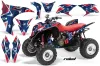 Honda TRX 700 XX ATV Graphic Kit - 2008-2015 Rebel Red