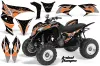Honda TRX 700 XX ATV Graphic Kit - 2008-2015 Tribal Flames Orange