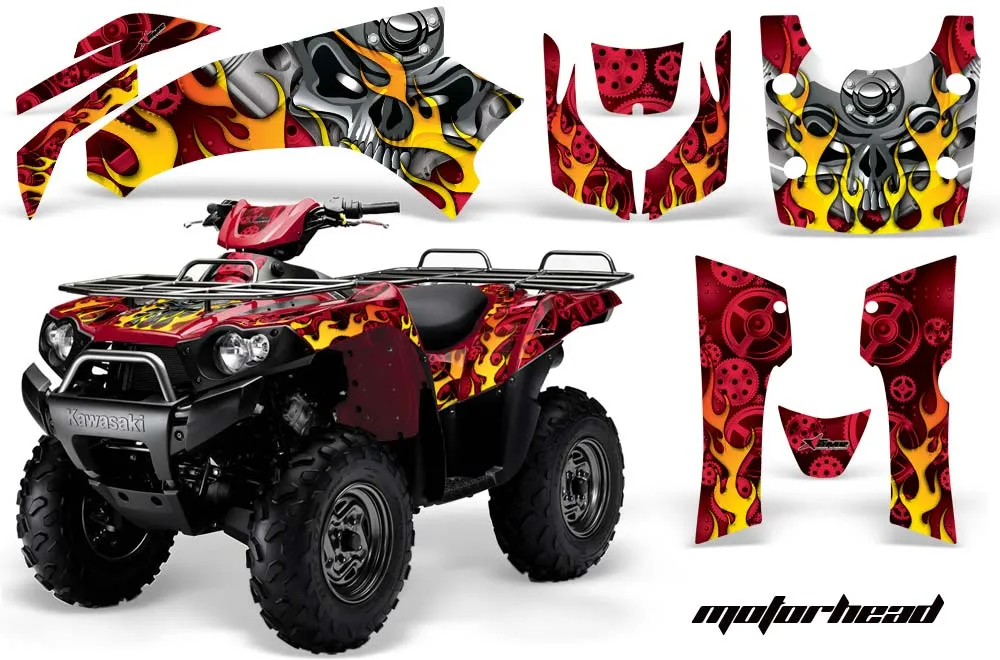 Kawasaki Brute Force 650i 4x4 ATV Custom Graphic Kit - 2004-2012