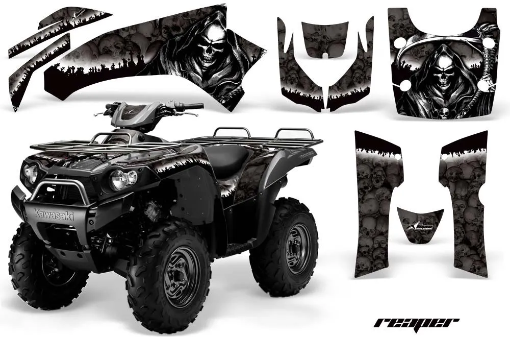 Kawasaki Brute Force 650i 4x4 ATV Custom Graphic Kit - 2004-2012