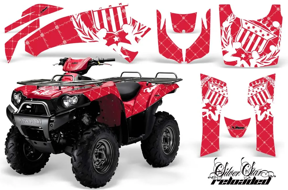 Kawasaki Brute Force 650i 4x4 ATV Custom Graphic Kit - 2004-2012