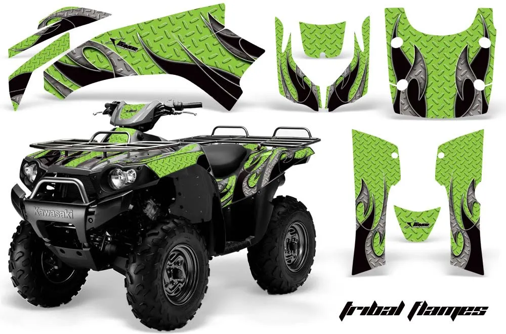 Kawasaki Brute Force 650i 4x4 ATV Custom Graphic Kit - 2004-2012
