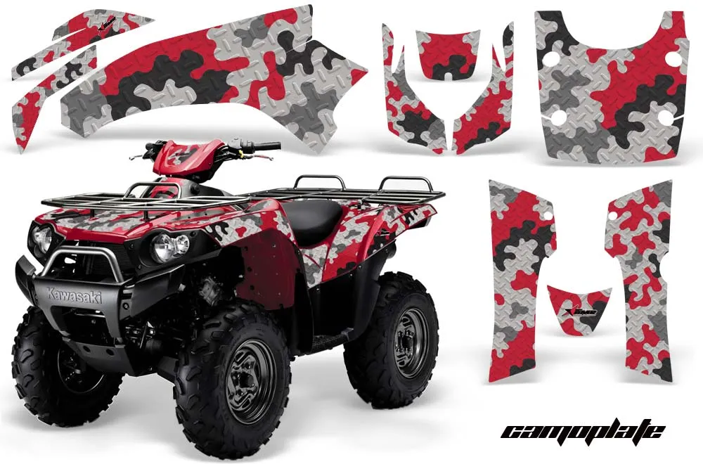 Kawasaki Brute Force 650i 4x4 ATV Custom Graphic Kit - 2004-2012