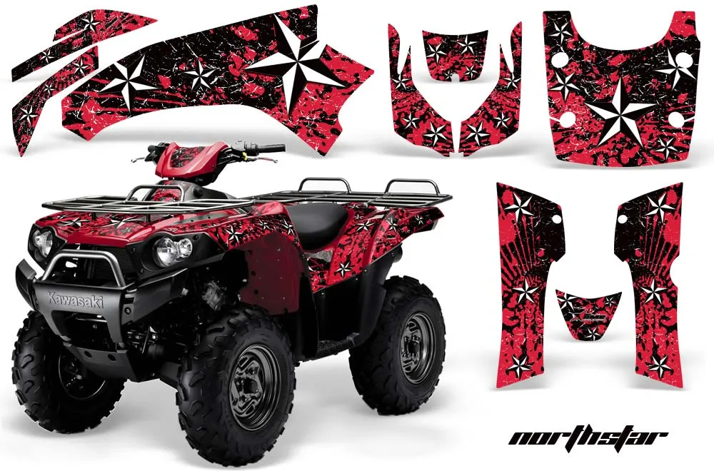 Kawasaki Brute Force 750 / 750i ATV Custom Graphic Kit - 2005-2011