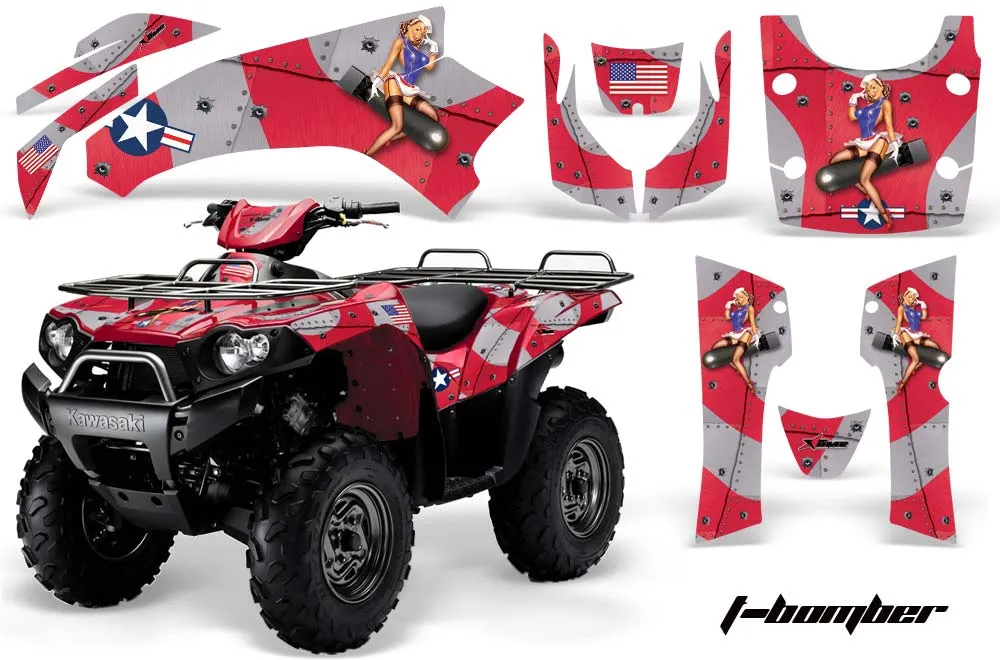 Kawasaki Brute Force 750 / 750i ATV Custom Graphic Kit - 2005-2011