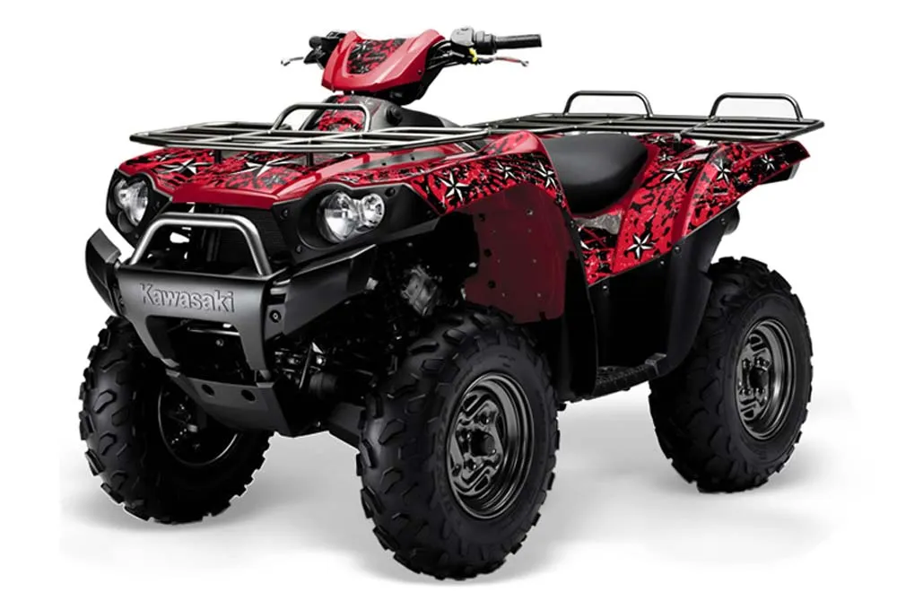 Kawasaki Brute Force 750 / 750i ATV Graphic Kit - 2005-2011 Northstar Black