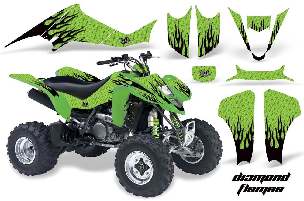 Kawasaki KFX 400 ATV Custom Graphic Kit - 2003-2008