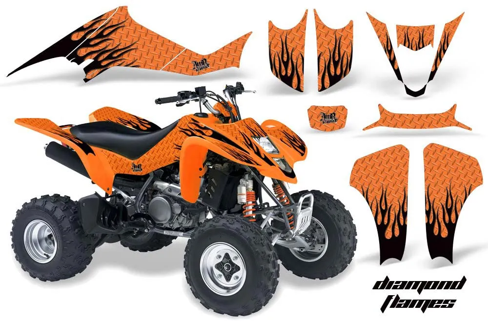Kawasaki KFX 400 ATV Custom Graphic Kit - 2003-2008
