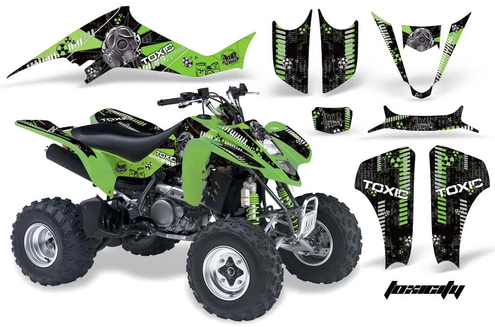 Kawasaki KFX 400 ATV Graphic Kit - 2003-2008 Toxicity Green
