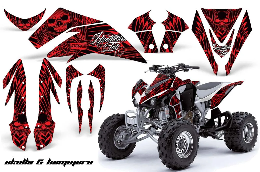 Kawasaki KFX 450 ATV Custom Graphic Kit - 2008-2015