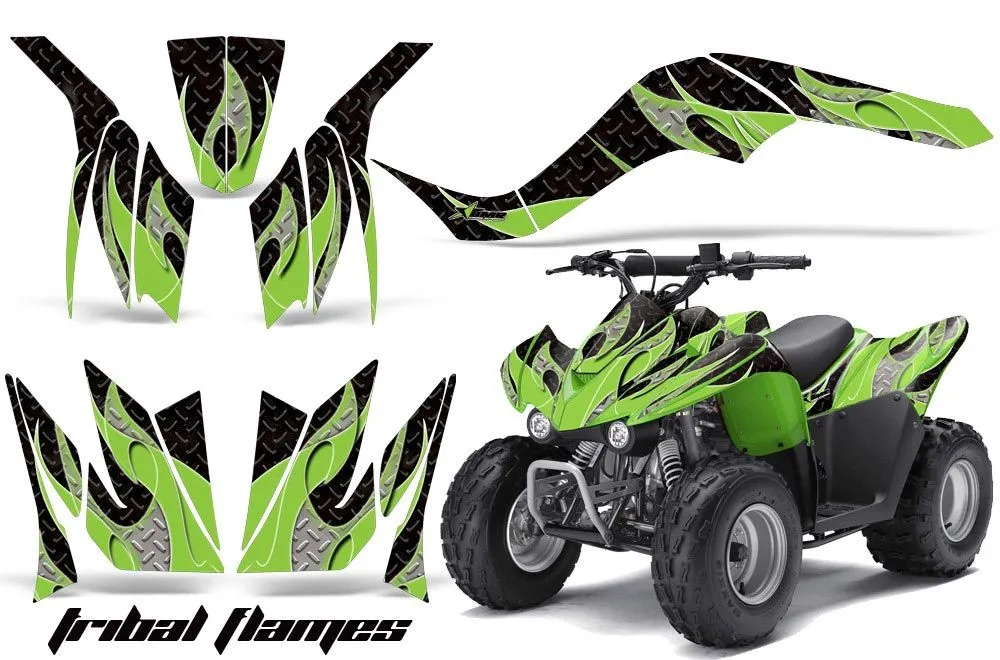 Kawasaki KFX 50/ 90 ATV Custom Graphic Kit - 2007-2022