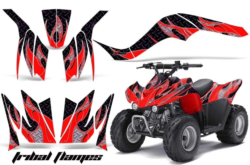 Kawasaki KFX 50/ 90 ATV Custom Graphic Kit - 2007-2022